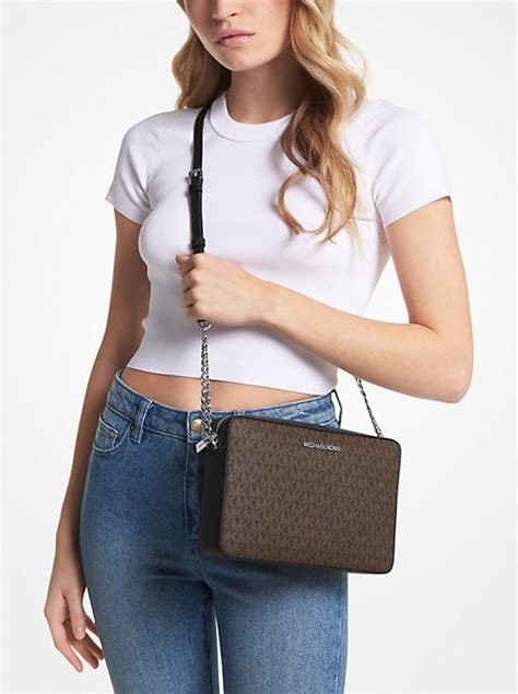 michael michael kors jet set travel large crossbody review|michael kors jetsetter crossbody.